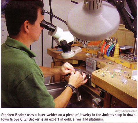 Bench Jeweler at Joden World Resources