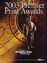 Print award from Graphic Arts