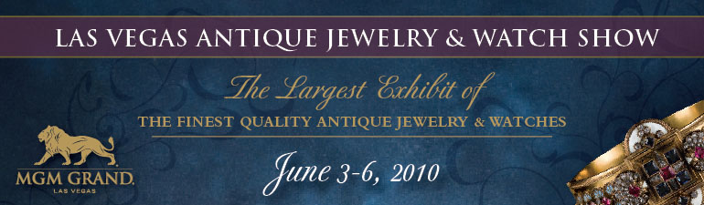 LasVegas 2010 Antique Jewelry Show Cover