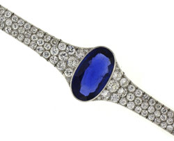 Represented by Joden World Resources Sapphire French bracelet . 
