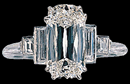 Modern Diamond Ring Jewelry - DeBeers Setting