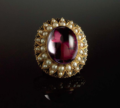 Giuliano Bracelet and Brooch, circa 1860-1901 