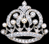 Edwardian Crown Pin