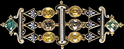 Multi-color Sapphires and Ename