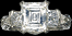 Hand Carved Platinum Ring