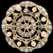 Brooch with Pearls and Demantoid Garnets